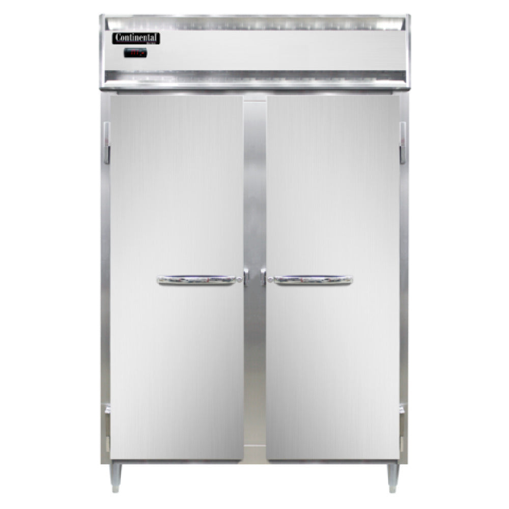 Continental Refrigerator DL2W-PT-SD-GD Designer Line Heated Cabinet 50 Cubic Ft. Capacity