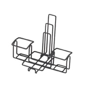 GET Enterprises 4-931615 Clipper Mill Compartment Caddy 7-1/2" X 5" X 6" 2-compartment
