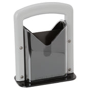 Royal LAR 7800 - Bagel Cutter, 7"W X 3-1/2"D X 9"H, Non-stick Coated Serrated Stainless Steel Blade