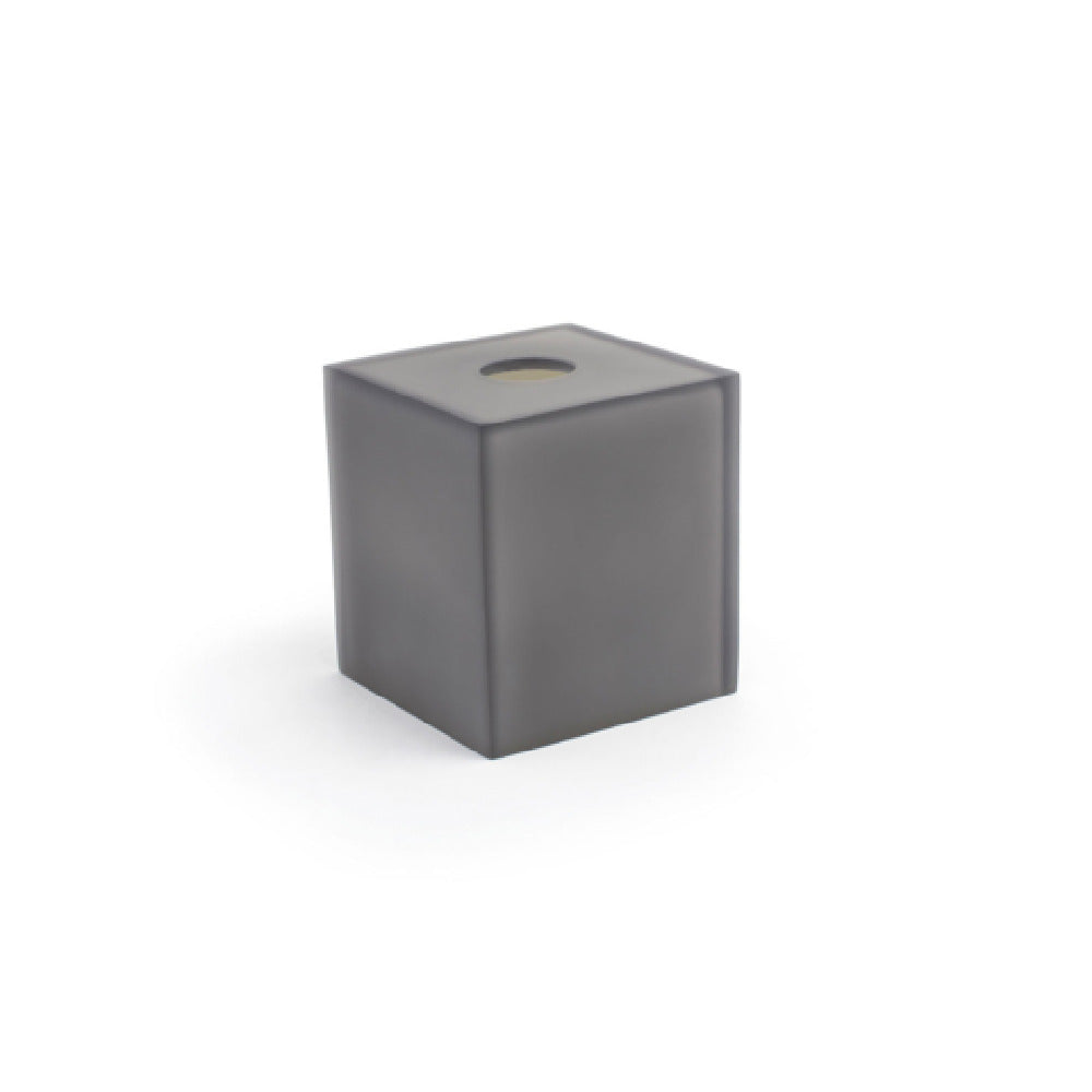 FOH RTB007GYR11 Tissue Cover 5.25"W X 5.25"D X 5.75"H Square