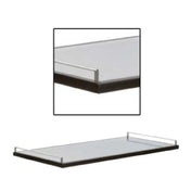 Forbes Industries 6022-PS Gallery Rails 2-sided (ends) Single Rail Polished Stainless Steel
