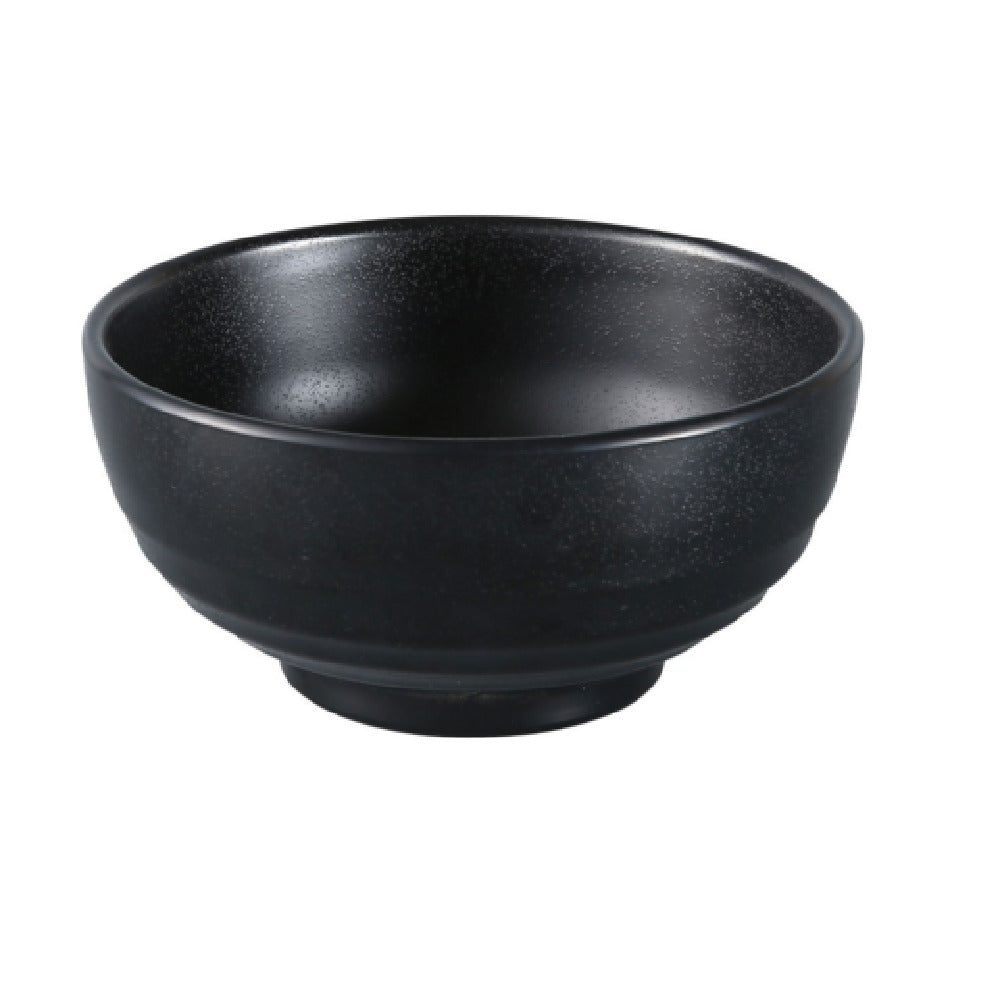 Yanco BP-3007 Black Pearl Woodong Noodle Bowl 38 Oz. 7" Dia. X 3-1/4"H