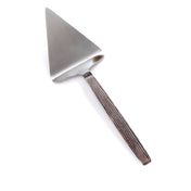 American Metalcraft WVAP Pie Server 12-1/4"L Wavy Aged Stainless Steel