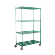 Eagle DS4-P74-2448C Starter Unit 4-tier With Dunnage Shelf 48"W X 24"D X 74"H