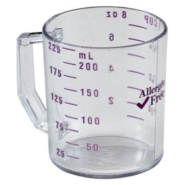 Cambro CAM25MCCW441 1 Cup Measuring Cup Allergen Free