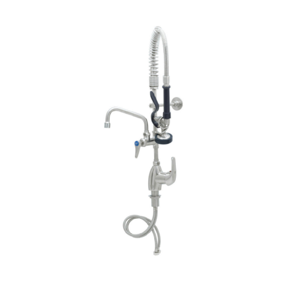 T&S Brass SMPK-2LSN-06 Mini Pre-Rinse Unit Single Hole Deck Mount Single Lever Faucet