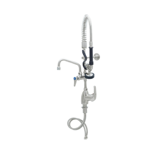 T&S Brass SMPK-2LSN-06 Mini Pre-Rinse Unit Single Hole Deck Mount Single Lever Faucet