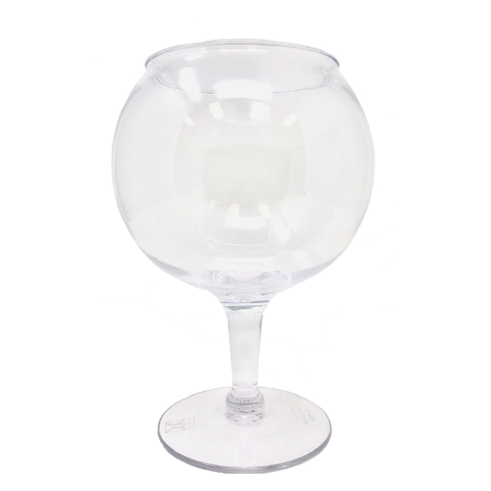GET Enterprises SW-1550-CL Schooner 53 Oz. (62 Oz. Rim-full) 6" Dia. X 8-1/2"H