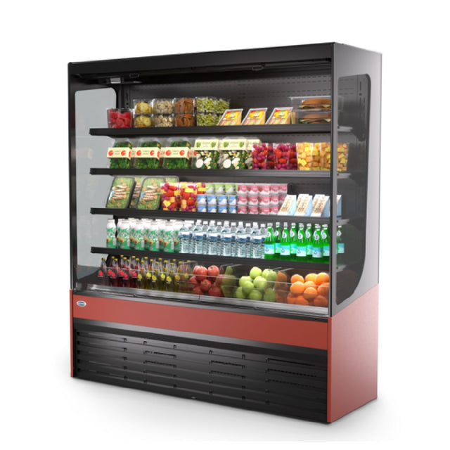 Federal Industries VRSL3678S Vision Series Refrigerated Slim-Line Self-Serve High Profile Display Case
