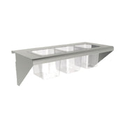 Wolf CONRAIL-ACB47 Condiment Rail (7) 1/6 Size Pans Or (3) 1/3 Size Pans