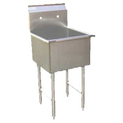 GSW USA SE15151P Prep Sink One Compartment 18-1/8"W X 18-1/2"D X 45"H