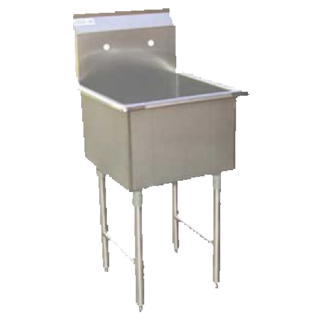 GSW USA SE15151P Prep Sink One Compartment 18-1/8"W X 18-1/2"D X 45"H