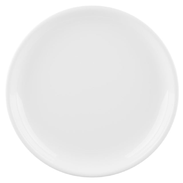GET Enterprises B75R-W Elite Global Solutions Plate 7-1/2" Dia. X 1" H Round
