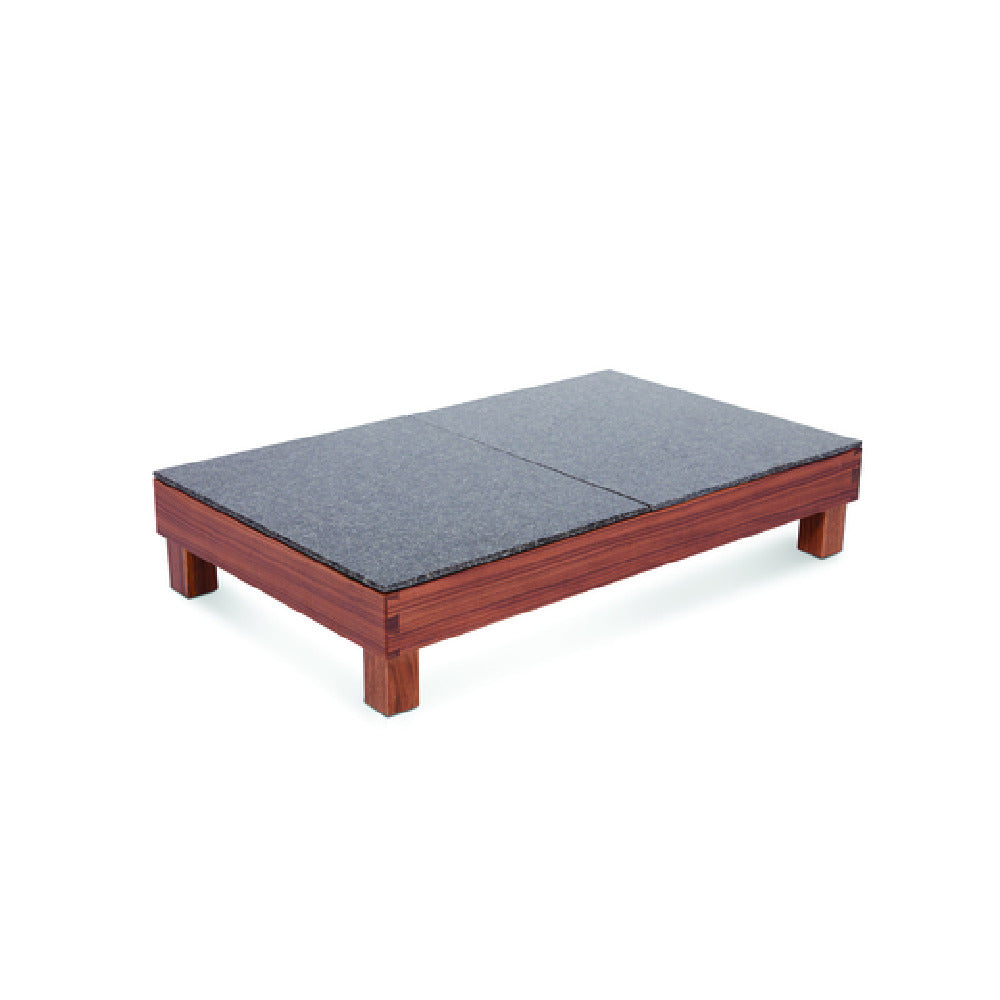 Service Ideas 15A01521 Ze Pe Buffet Serving Tray 20.8"D X 12.8"W X 5"H Display 22"