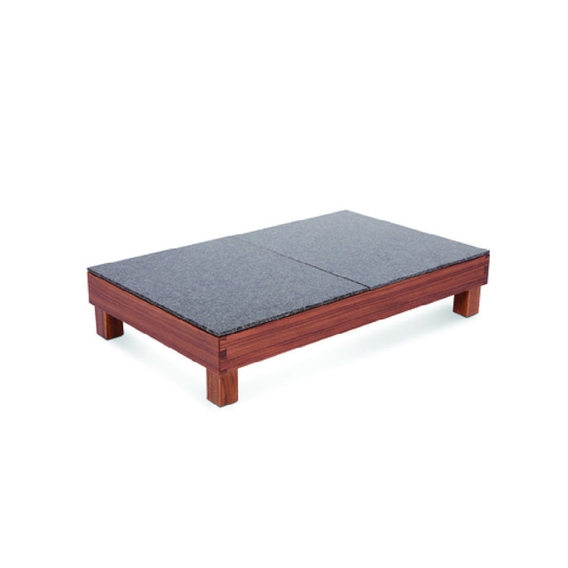 Service Ideas 15A01521 Ze Pe Buffet Serving Tray 20.8"D X 12.8"W X 5"H Display 22"