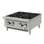 Migali Industries C-HP-4-24 Competitor Series® Hotplate Countertop Natural Gas