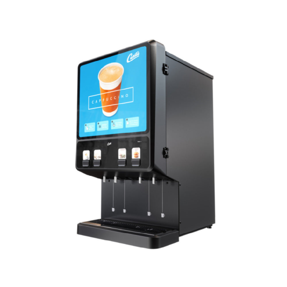 Curtis PCNG4800 | 1360102276 - Premium Cappuccino Next Generation Machine, (4) Station Dispenser With Hot Water