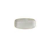 Churchill China SRGYXO111 - Grey Chefs Oblong Plate, 11 3/4X6 ", Ceramic