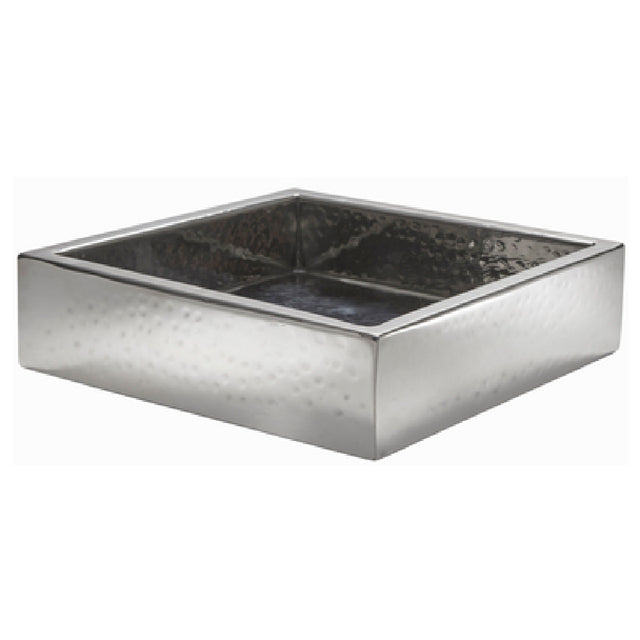 American Metalcraft SBHS Crate 9-1/8"L X 9-1/8"W X 2-1/2"H Square