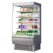 Turbo Air TOM-36DXS-N Extra Deep Vertical Open Display Merchandiser 17.1 Cu. Ft. Capacity