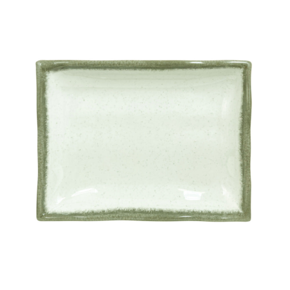 Thunder Group 2406VT Asian Plate 8 Oz. 6-1/4" X 4-3/4"