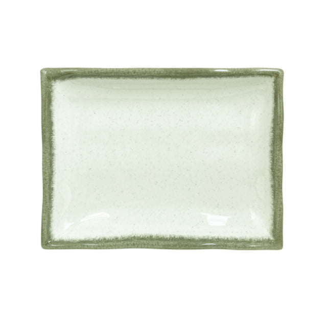 Thunder Group 2406VT Asian Plate 8 Oz. 6-1/4" X 4-3/4"
