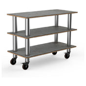 Steelite MGCMSX02GSXW Mogogo Buffet Solutions Modular Creative Extension Unit 3-tier