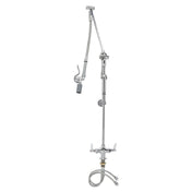 T&S Brass B-0117 Pre-Rinse Unit Deck Mount Single Hole Mixing Faucet