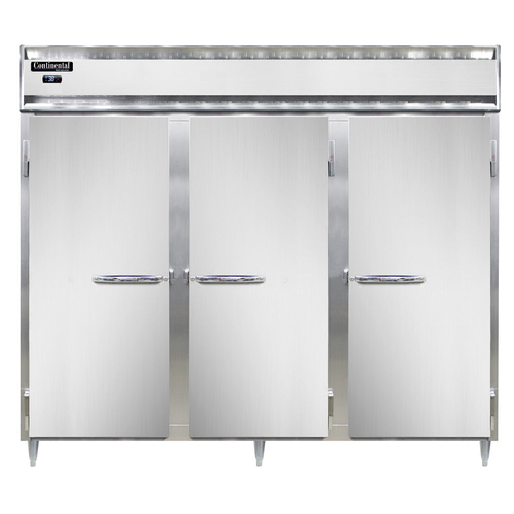 Continental Refrigerator D3RENSS Designer Line Wide Refrigerator Reach-in 85-1/5"W