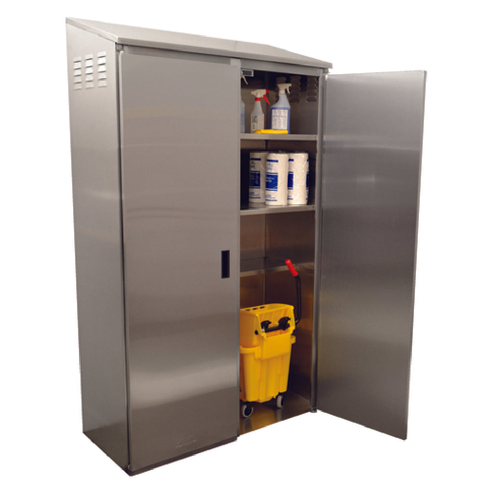 Advance Tabco 9-OPC-84DL Cabinet With Mop Sink 50-3/8"W X 22-3/4"D X 84"H O.A.