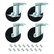 Hubert 47187 - Kratos Ranges Caster Set (4)