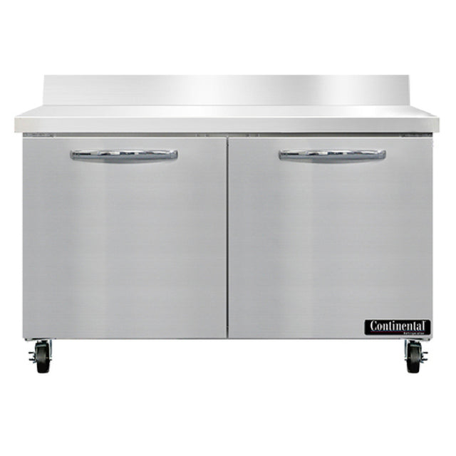 Continental Refrigerator SW48NBS Work Top Refrigerator 48"W 13.4 Cu Ft Capacity