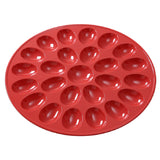 Yanco NC-1014RD Nu-Classic Egg Holder 12-1/2" Dia. X 3/5"H Accommodates (25) Eggs