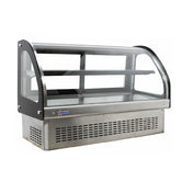 Omcan 44261 (RS-CN-0173-A) Countertop/Drop In Refrigerated Display 47"W 6.1 Cu. Ft. Capacity