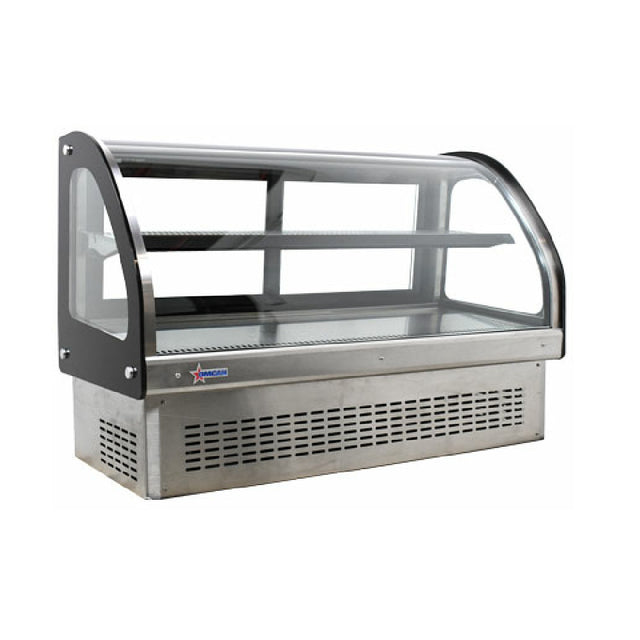 Omcan 44261 (RS-CN-0173-A) Countertop/Drop In Refrigerated Display 47"W 6.1 Cu. Ft. Capacity