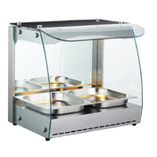 Omcan 43120 (FW-CN-0066-C) Heated Display Case Countertop Full-service