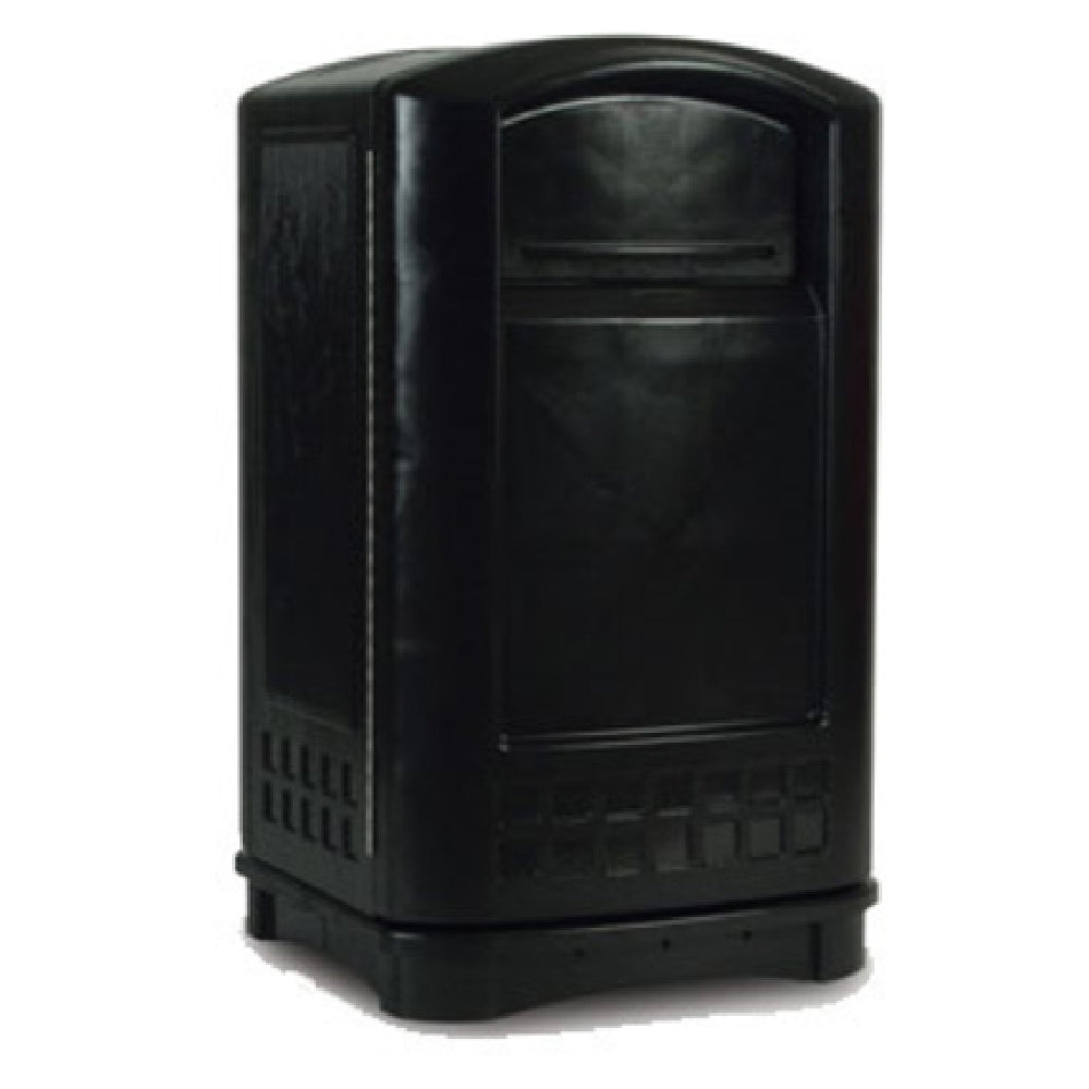 Rubbermaid FG396400BLA Plaza™ Container 50 Gallon 24-3/4"W X 25-1/4"D X 42-1/8"H