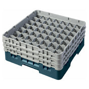 Cambro 49S638414 Camrack® Glass Rack With (3) Soft Gray Extenders Full Size