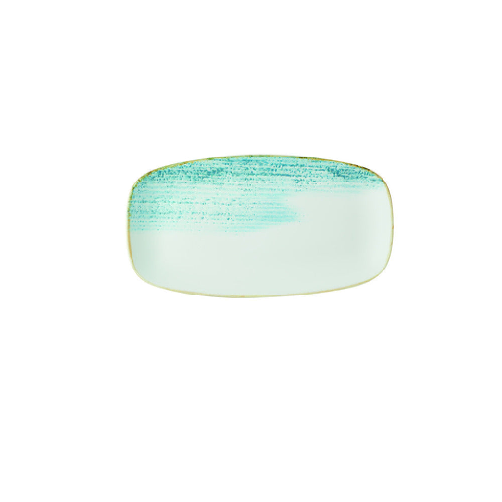 Churchill China HAAMXO111 Coupe Plate 11-3/4x6" Dia. Accents Aquamarine Evolve