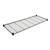 Quantum 1860BK Wire Shelf 60"W X 18"D 600 800 Lb. Capacity