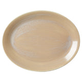Steelite 17760145 Oval Coupe Platter 13.5" X 10.625"Revolution Sandstone