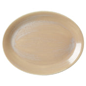 Steelite 17760145 Oval Coupe Platter 13.5" X 10.625"Revolution Sandstone