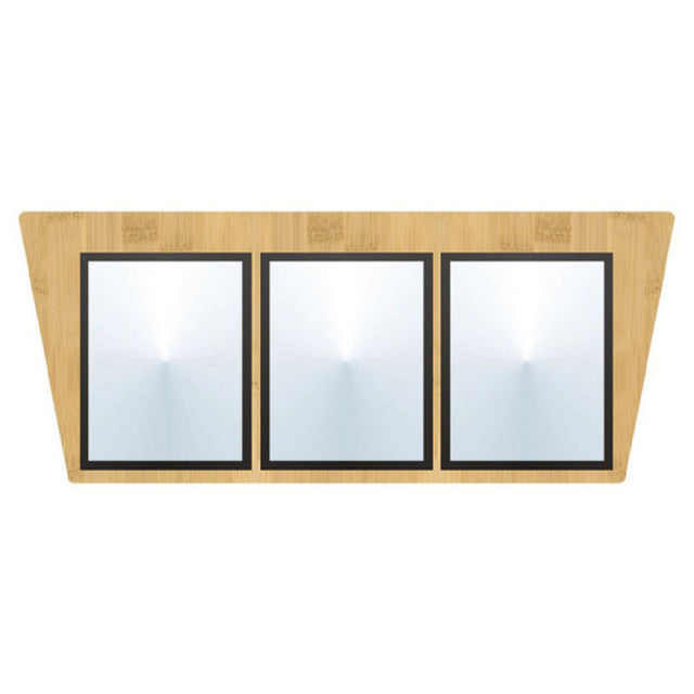 Hubert 76873 - Menu Board, 3-pocket, Wall-mount