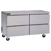 Delfield GUF60P-D Coolscapes® Undercounter/Worktable Freezer Two-section 60" W