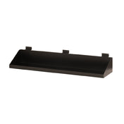 Cal Mil 23711-42M-13 Merchandising Display Shelf 42"W X 9"D X 1.75"H Black Metal