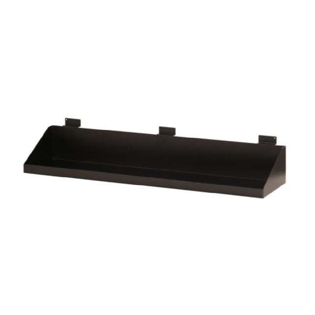 Cal Mil 23711-42M-13 Merchandising Display Shelf 42"W X 9"D X 1.75"H Black Metal