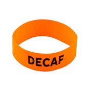 TableCraft Products 13091 - Airpot Band, "Decaf", 5" X 5" X 2"