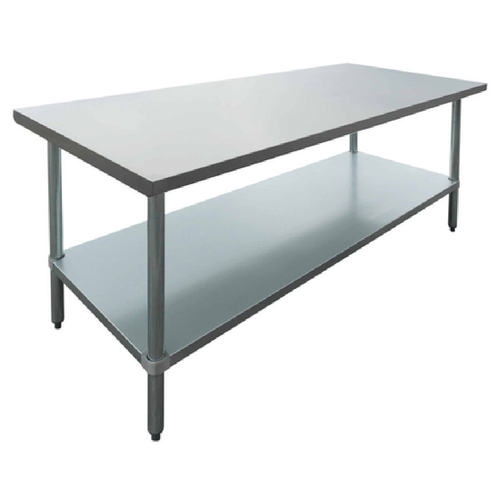 Hubert 73482 - Work Table, 72"W X 24"D X 34"H, Rectangular