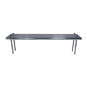 Advance Tabco TS-12-84 Overshelf Table Mounted Single