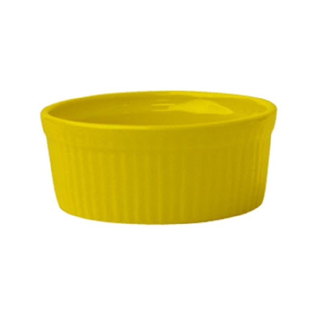 International Tableware RAMF-8-Y Ramekin 6 Oz. 4" Dia. X 1-3/4"H
